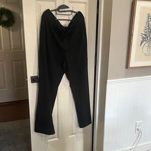 NIC+ZOE Black Pants with Elastic Waist